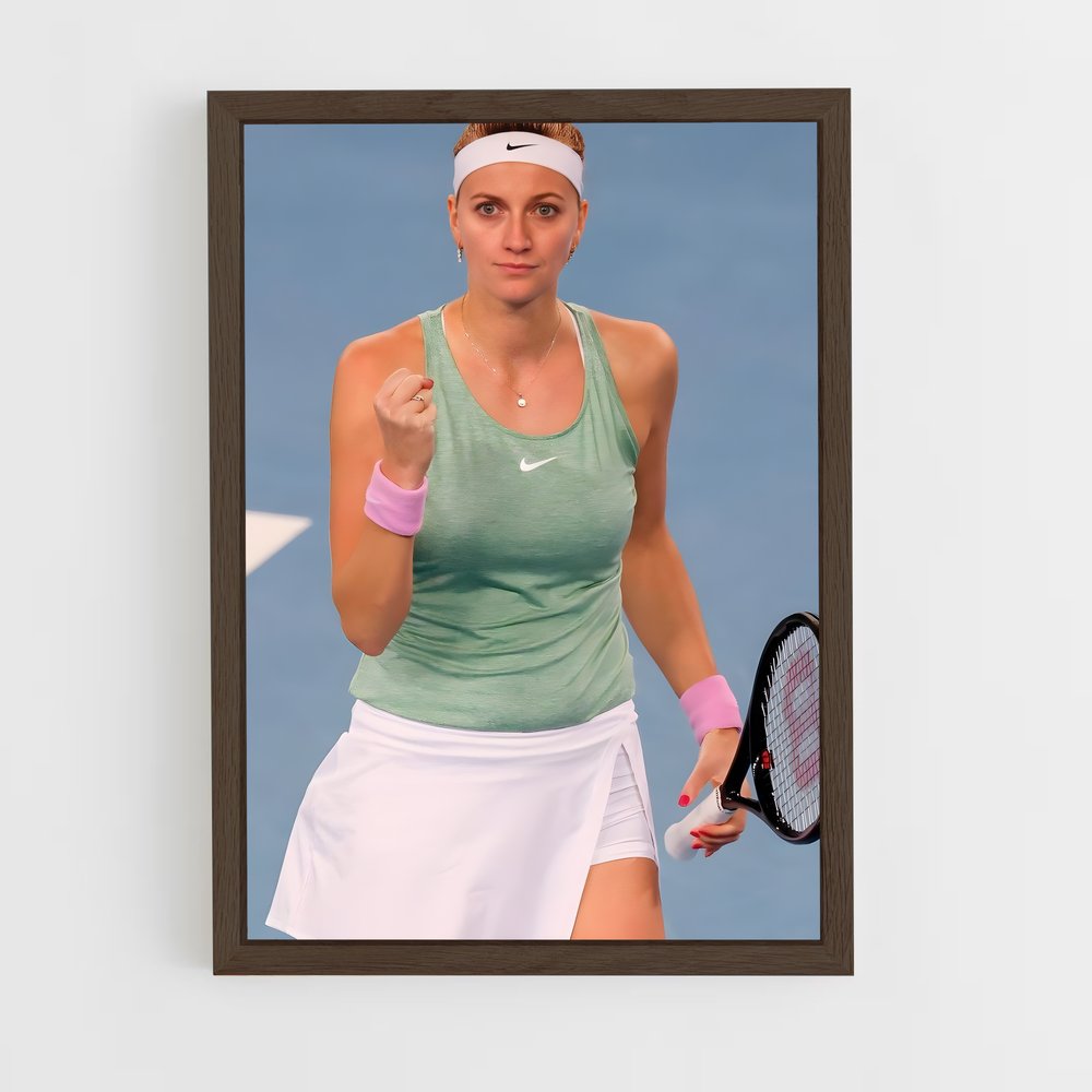 Poster Petra kvitova – affiche Tennis (vue 5)